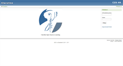 Desktop Screenshot of clarolineza.bisgymbb.cz